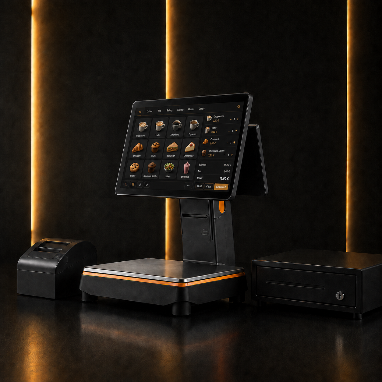 Skyline Payment® Waagenkasse – SUNMI S2